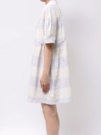 merry jenny｜Flower Lager Mini Dress