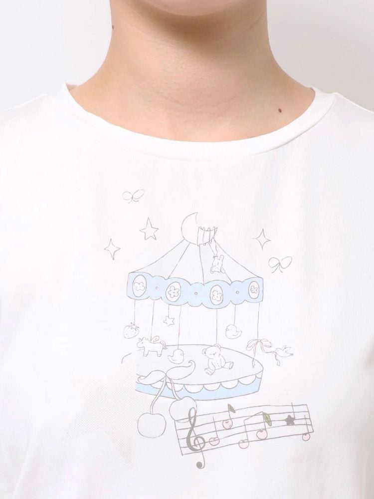 merry jenny｜The merry-go-round Tee from that day