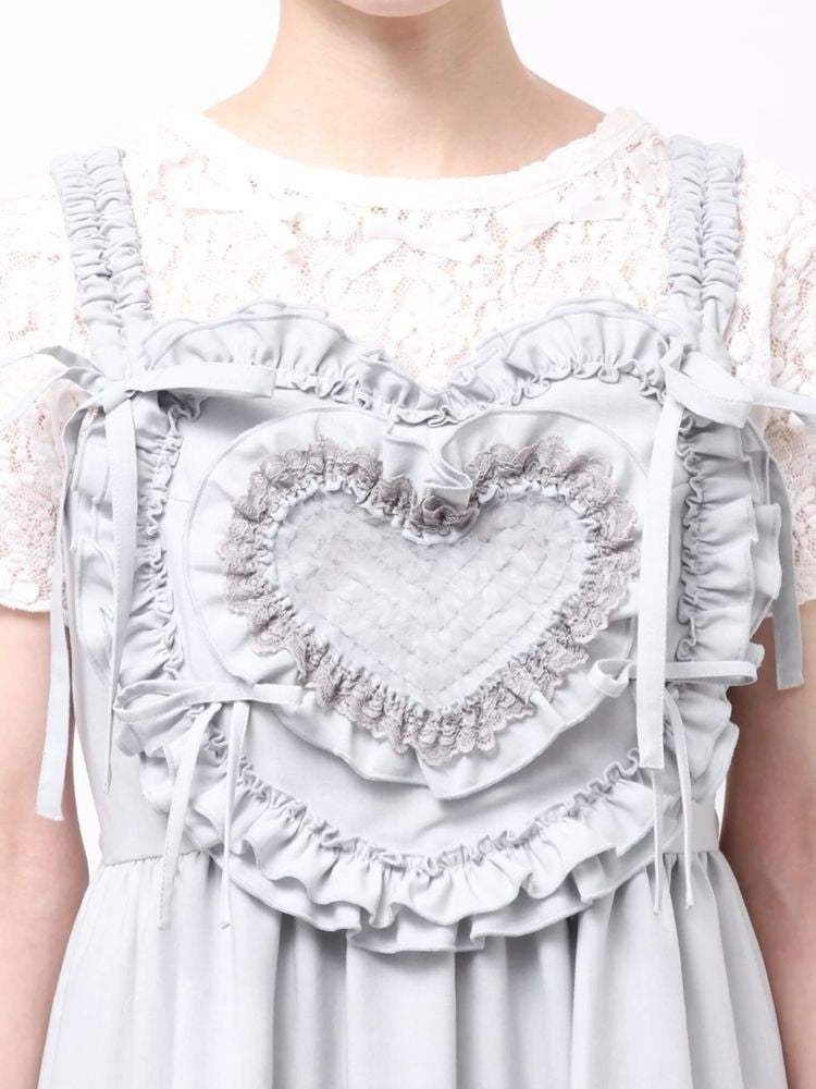 merry jenny｜Heart Tiered One Piece