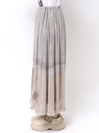 merry jenny｜pale morning frill mesh skirt
