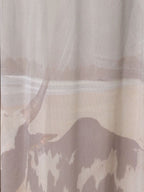 merry jenny｜pale morning frill mesh skirt