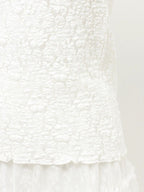 merry jenny｜Ribbon lace tee