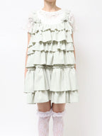 merry jenny｜Whipped cream mini dress