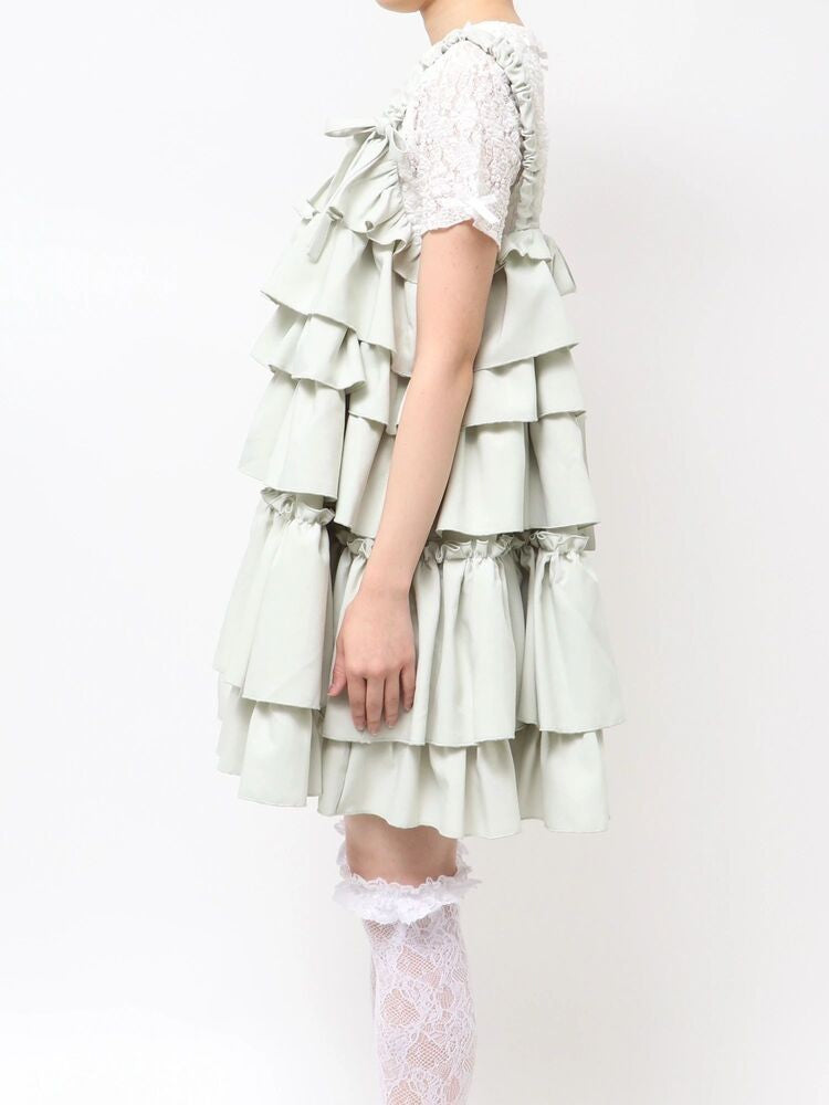 merry jenny｜Whipped cream mini dress