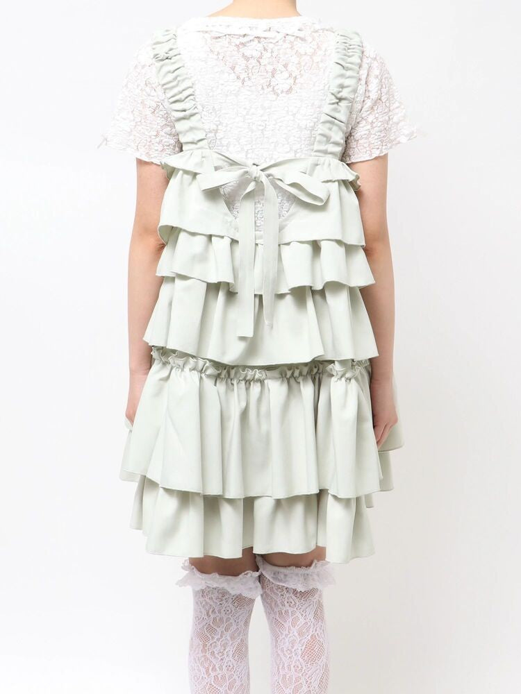 merry jenny｜Whipped cream mini dress