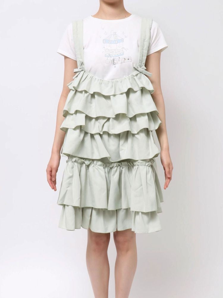 merry jenny｜Whipped cream mini dress