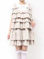 merry jenny｜Whipped cream mini dress