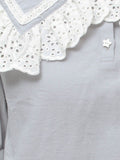 merry jenny｜Frill Marine Collar Blouse