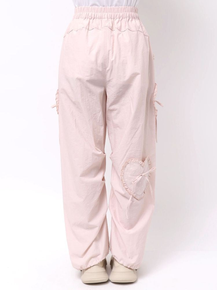 merry jenny｜Frill military cargo pants