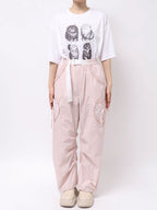 merry jenny｜Frill military cargo pants