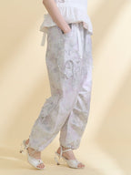 merry jenny｜Frill military cargo pants