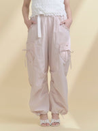 merry jenny｜Frill military cargo pants