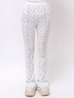 merry jenny｜Stretch tiered frill pants