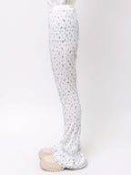 merry jenny｜Stretch tiered frill pants