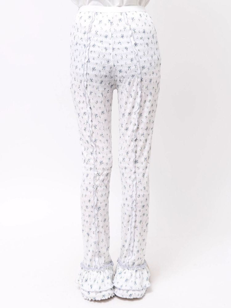 merry jenny｜Stretch tiered frill pants