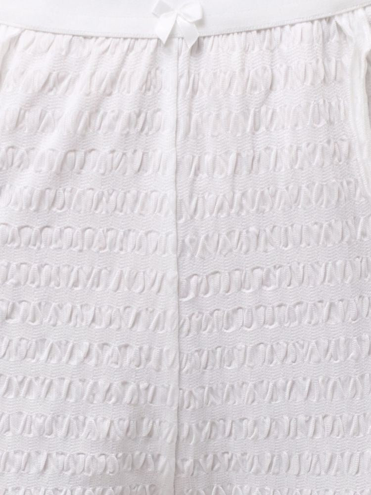 merry jenny｜Stretch tiered frill pants