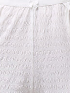 merry jenny｜Stretch tiered frill pants