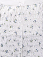 merry jenny｜Stretch tiered frill pants