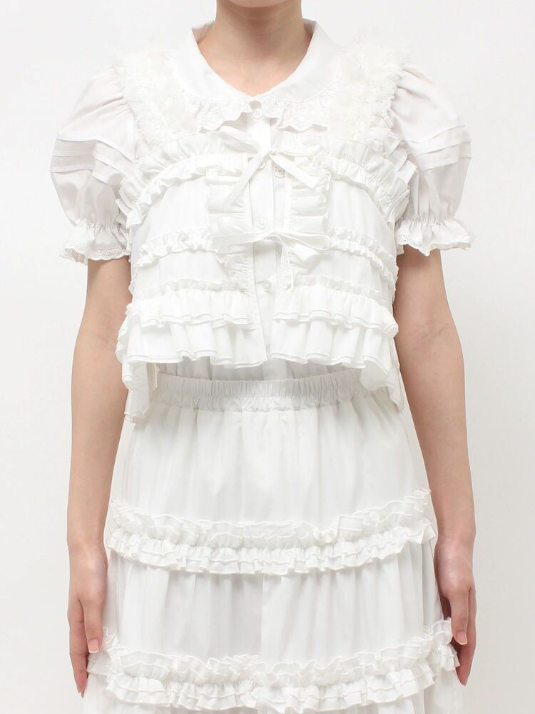 merry jenny｜Decorative frill bustier