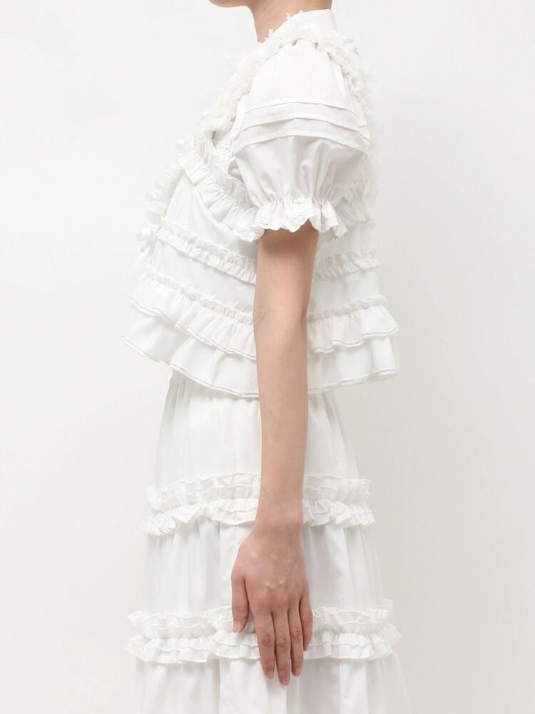 merry jenny｜Decorative frill bustier