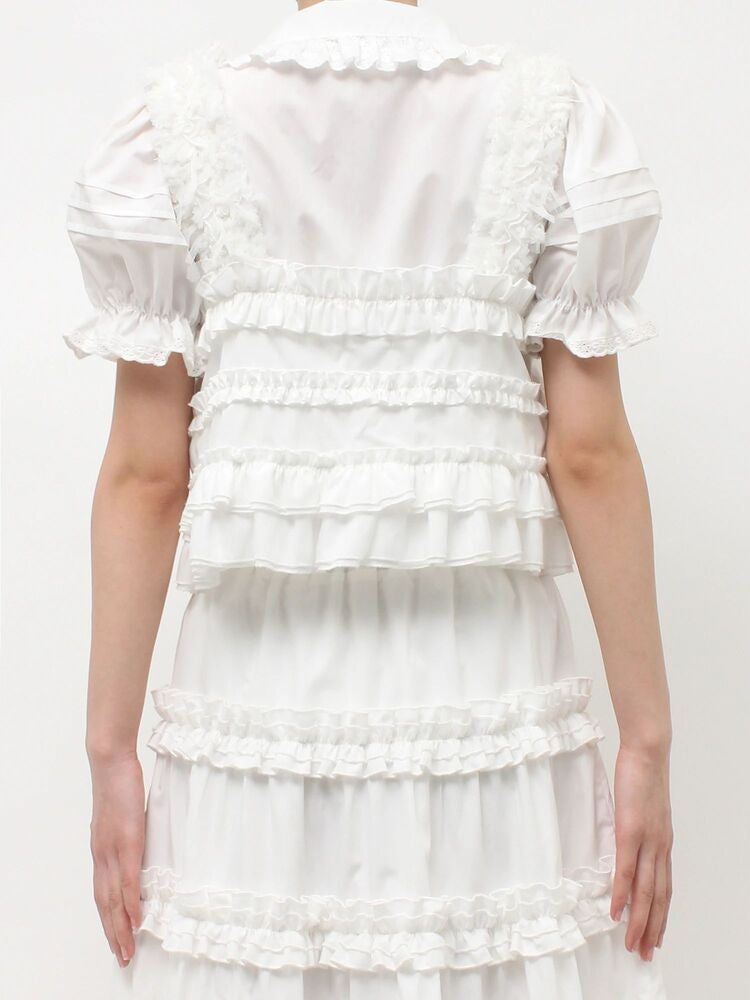 merry jenny｜Decorative frill bustier