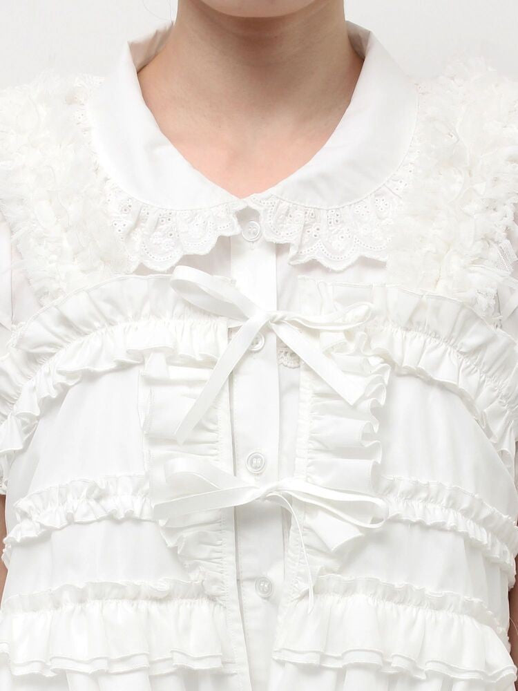 merry jenny｜Decorative frill bustier