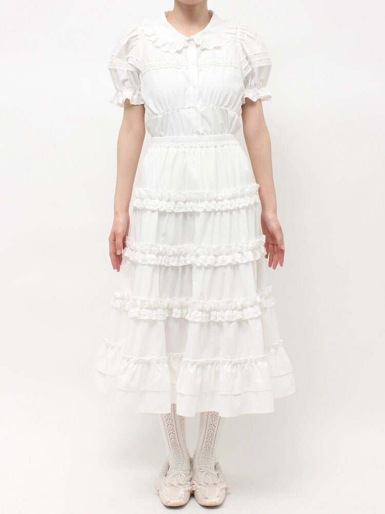merry jenny｜Frilled skirt