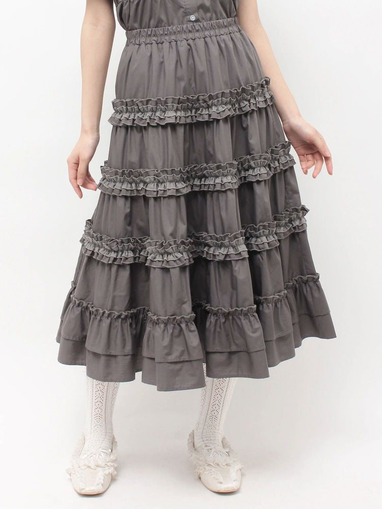 merry jenny｜Frilled skirt