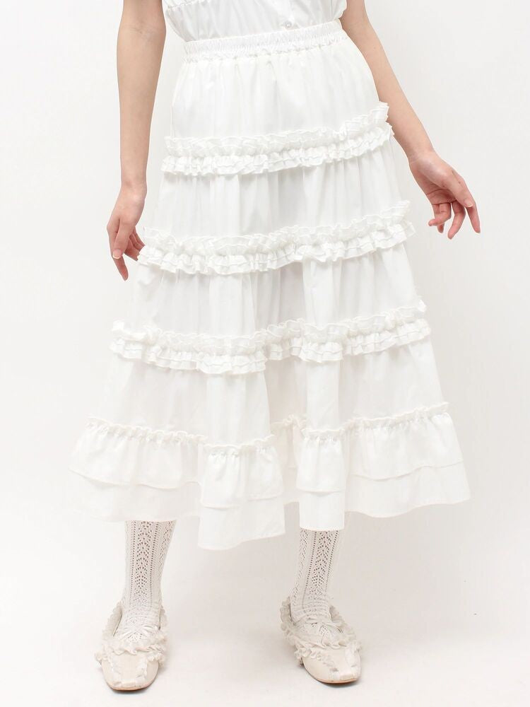 merry jenny｜Frilled skirt