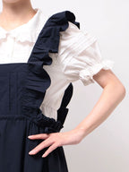 merry jenny｜Dressed-up Apron Dress