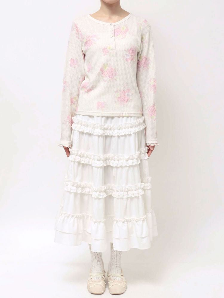 merry jenny｜Bracelet Waffle Tops
