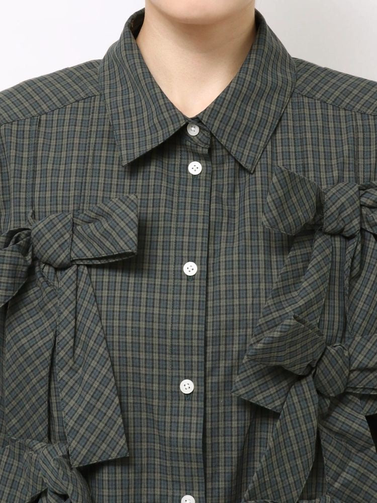 merry jenny｜Bonbon Ribbon shirt