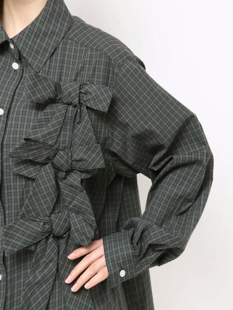merry jenny｜Bonbon Ribbon shirt