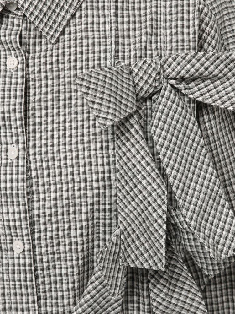 merry jenny｜Bonbon Ribbon shirt