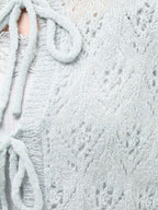 merry jenny｜Open-knit cardigan