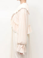 merry jenny｜Tiered Knit Cardigan