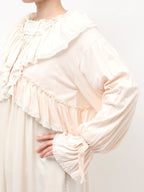merry jenny｜Tiered Knit Cardigan