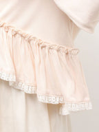 merry jenny｜Tiered Knit Cardigan