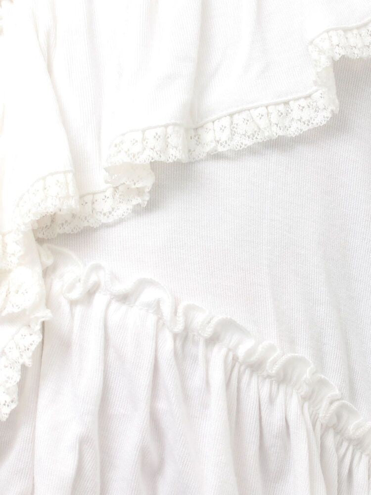 merry jenny｜Tiered Knit Cardigan