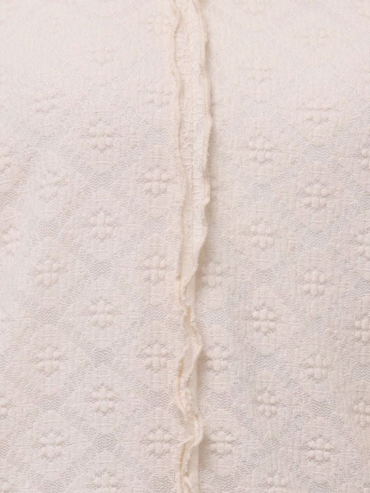 merry jenny｜Hooded Cutrace tops