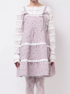 merry jenny｜Floral Quilted Camisole Dress