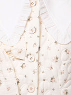 merry jenny｜Floral Quilted Vest