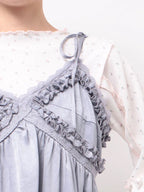 merry jenny｜Decorative Ruffle Camisole Dress