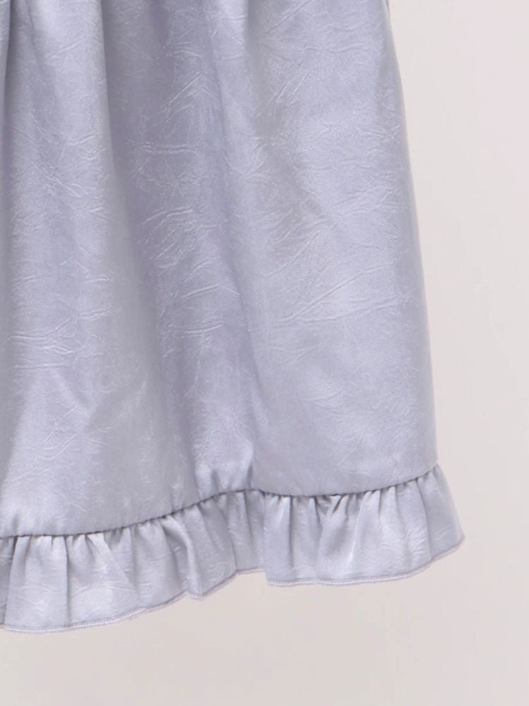 merry jenny｜Decorative Ruffle Camisole Dress