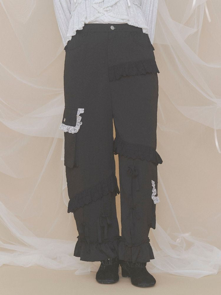 merry jenny｜Decorative cargo pants