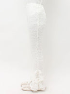 merry jenny｜Side-ribbon lace pants