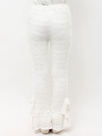 merry jenny｜Side-ribbon lace pants