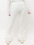merry jenny｜Side-ribbon lace pants