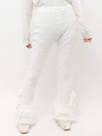 merry jenny｜Side-ribbon lace pants