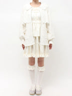 merry jenny｜Lace Zip-Up Blouson
